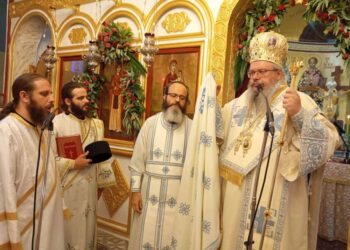 Χειροτονία Πρεσβυτέρου από τον Μητροπολίτη Λαρίσης