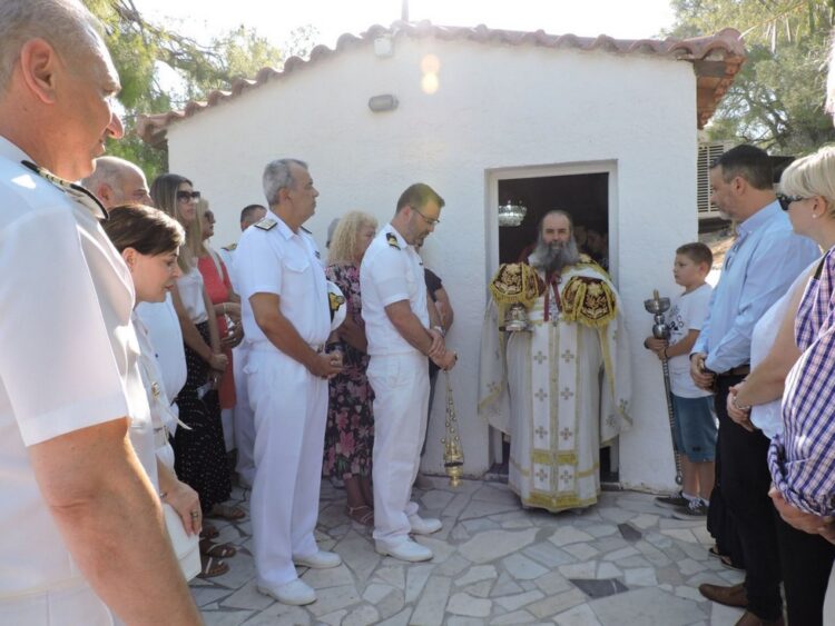 Εορτασμός Αγίου Παϊσίου στον Ναύσταθμο Σαλαμίνας
