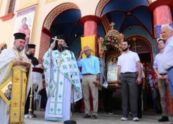 Η εορτή του Αγίου Μεγαλομάρτυρος Παντελεήμονος του Ιαματικού στην Ι.Μ. Μεσσηνίας