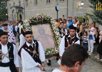 Πάνδημος ο εορτασμός της Αγίας Παρασκευής στα Πράμαντα