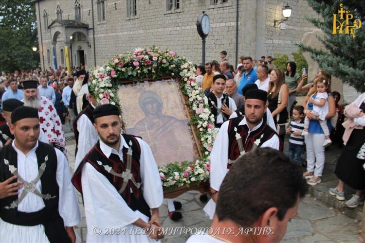 Πάνδημος ο εορτασμός της Αγίας Παρασκευής στα Πράμαντα