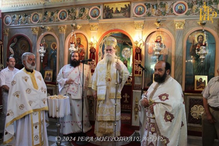 Πανηγύρισε η Άρτα τον Άγιο Παρθένιο Επίσκοπο Ραδοβισδίου