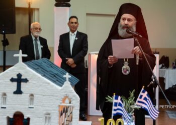 Ο Αρχιεπίσκοπος Αυστραλίας στον εορτασμό της εκατονταετηρίδας της Ενορίας Αγίου Γεωργίου Port Pirie