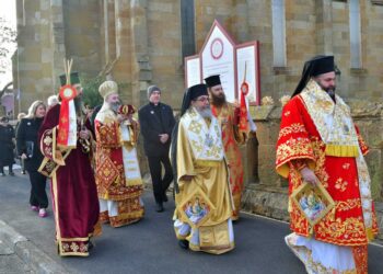 Εγκαίνια του Ιερού Ναού της Αγίας Τριάδος στην πρωτεύουσα Χόμπαρτ