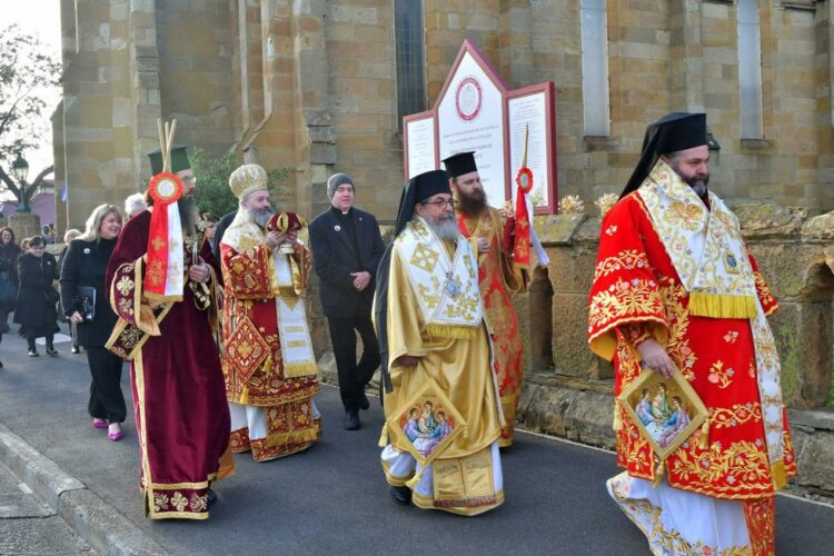 Εγκαίνια του Ιερού Ναού της Αγίας Τριάδος στην πρωτεύουσα Χόμπαρτ