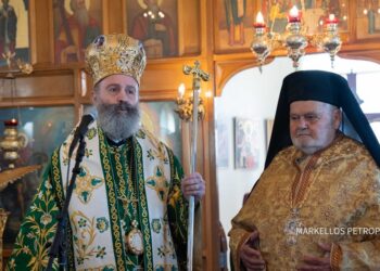 Χειροθεσία Αρχιμανδρίτου από τον Αρχιεπίσκοπο Αυστραλίας στον Άγιο Γεώργιο Port Pirie