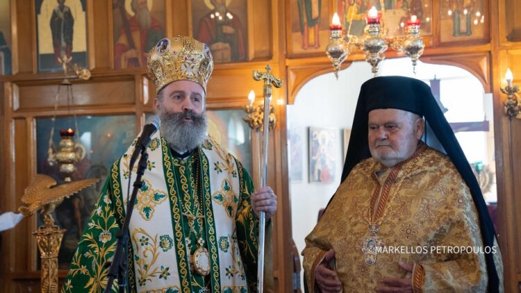 Χειροθεσία Αρχιμανδρίτου από τον Αρχιεπίσκοπο Αυστραλίας στον Άγιο Γεώργιο Port Pirie