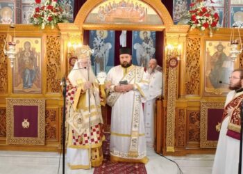 Χειροτονία Διακόνου στην Αγία Παρασκευή Βόλου