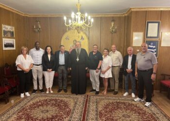 Εκπρόσωποι της Παγκόσμιας Διακοινοβουλευτικής Ένωσης Ελληνισμού επισκέφθηκαν την Ι.Μ. Λαρίσης