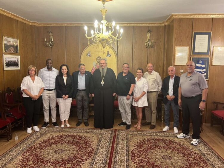 Εκπρόσωποι της Παγκόσμιας Διακοινοβουλευτικής Ένωσης Ελληνισμού επισκέφθηκαν την Ι.Μ. Λαρίσης