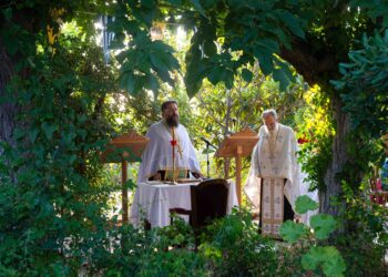 Ο Εσπερινός του Προφήτη Ηλία στα Αρφαρά Μεσσηνίας