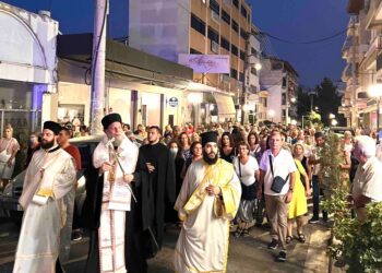 Πανηγυρικός Εσπερινός Αγίας Παρασκευής στη Ν. Ιωνία