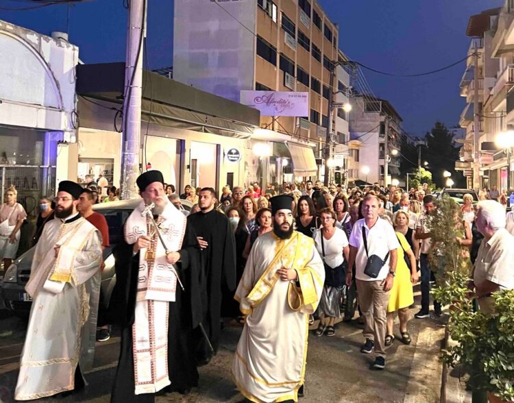 Πανηγυρικός Εσπερινός Αγίας Παρασκευής στη Ν. Ιωνία