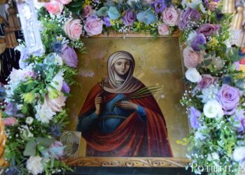 Η  πανήγυρις της Aγίας Μαρίνας στην Ηλιούπολη