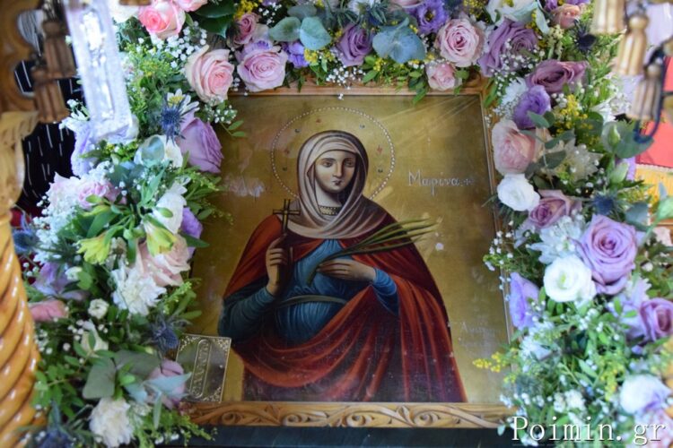 Η  πανήγυρις της Aγίας Μαρίνας στην Ηλιούπολη