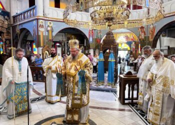 Ο εορτασμός του Προφήτη Ηλία στη Λάρισα