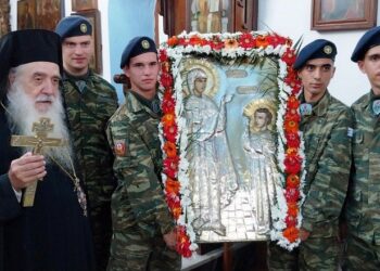 Ποιμαντική ἐπίσκεψη  τοῦ Μητροπολίτου Εὐσεβίου  στούς Φούρνους