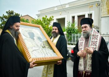 Σερρών Θεολόγος:  «Η Παναγία ”Ξενιά”,  ωκεανός θείου ελέους και μητρικής παρακλήσεως»