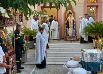 Σε κλίμα κατάνυξης η Σκάλα εόρτασε την Προστάτιδά της Αγία Παρασκευή