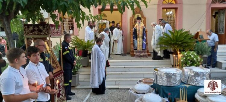 Σε κλίμα κατάνυξης η Σκάλα εόρτασε την Προστάτιδά της Αγία Παρασκευή
