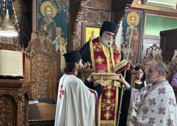 Πανηγυρικός Εσπερινός της Αγίας Παρασκευής στην Μητρόπολη Ταμασού