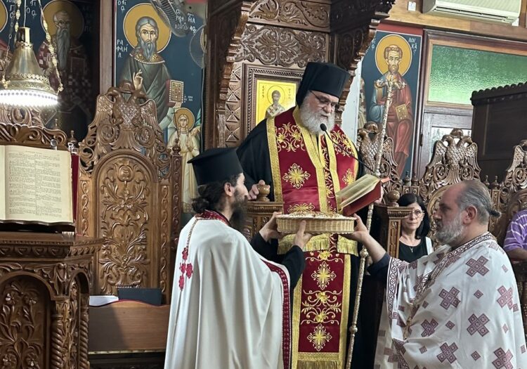 ﻿Πανηγυρικός Εσπερινός της Αγίας Παρασκευής στην Μητρόπολη Ταμασού