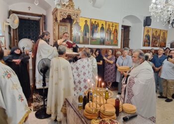 Η εορτή του Αγίου Παντελεήμονα στον Αχερά