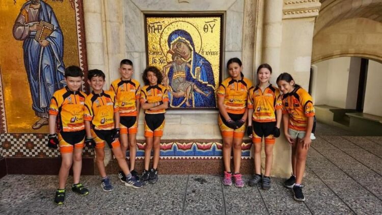 Κατασκήνωση του ποδηλατικού ομίλου «Άγιος Μνάσων»  της Μητροπόλεως Ταμασού και Ορεινής