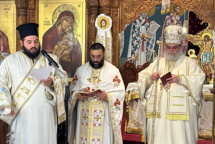 Κυριακή Ε’ Ματθαίου στον Ιερό Ναό του Αγίου Θεράποντος στον Λυθροδόντα