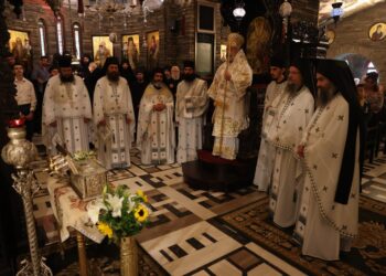 Η εορτή του Αγίου Σεραφείμ του Σάρωφ στην ομώνυμη Ιερά Μονή Τρικόρφου Φωκίδος