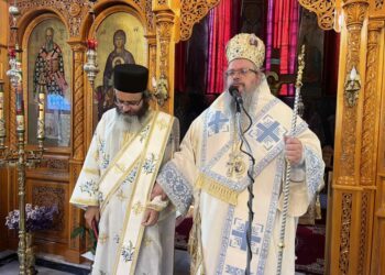 Χειροτονία Διακόνου από τον Μητροπολίτη Λαρίσης