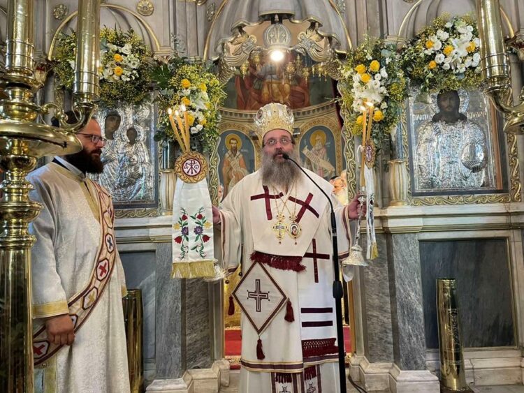 Χίου Μᾶρκος: «Νά φύγει καί ὁ τελευταῖος κατακτητής Τοῦρκος στρατιώτης ἀπό τήν Κύπρο». Συγκλονιστική ὁμιλία στήν Ἁγ. Μαρκέλλα