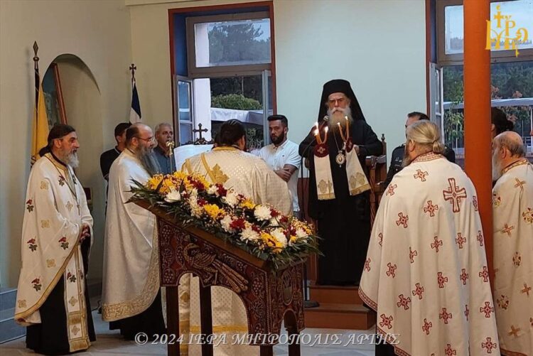 Πανήγυρις Παρεκκλησίου της Τιμίας Ζώνης στο Στρατόπεδο Βέρση Άρτης