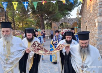 Η Απόδοση της Εορτής της Κοιμήσεως της Θεοτόκου  στην Ι. Μ. Αιτωλοακαρνανίας