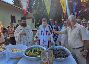 Εορτασμός Μεταμορφώσεως του Σωτήρος στις Κρανιές Άρτης