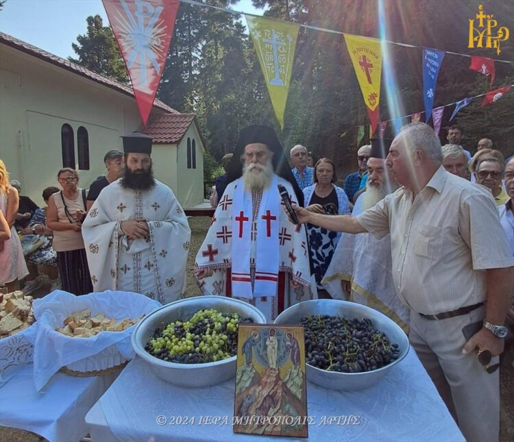 Εορτασμός Μεταμορφώσεως του Σωτήρος στις Κρανιές Άρτης
