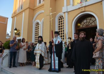 Λιτανεία 10 χιλιομέτρων για την Πρόοδο του Τιμίου Σταυρού στην Αλεξανδρούπολη