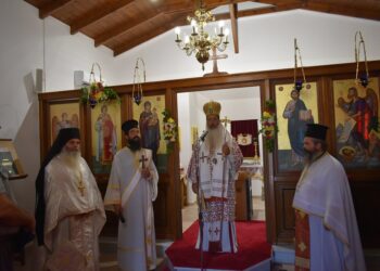 Φθιώτιδος Συμεών: «Ο Άγιος Φανούριος φανερώνει συντεταγμένες ζωής»