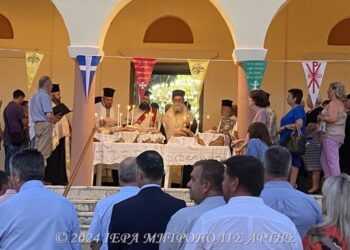 Πανήγυρις Μεταμορφώσεως του Σωτήρος στην ενορία Συκεών Άρτης