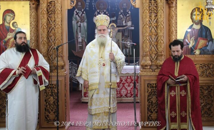 Κυριακή ΣΤ’ Ματθαίου στην ενορία Κομμένου Άρτης