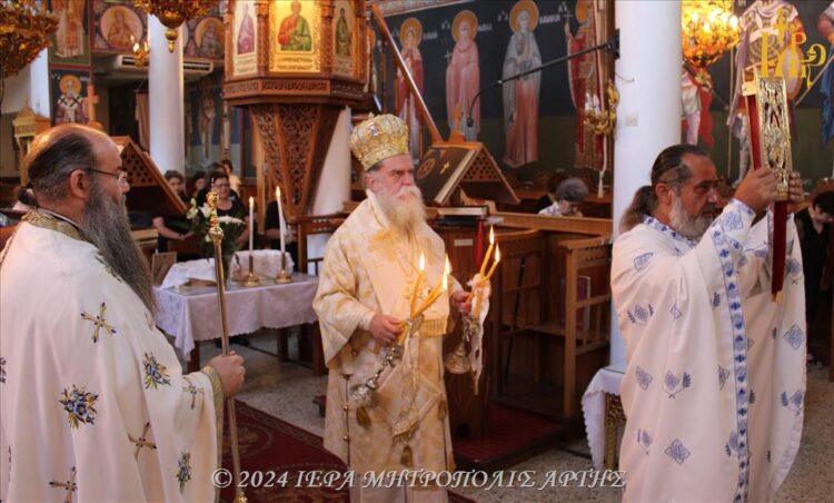 Κυριακή Ζ’ Ματθαίου στην ενορία Αγίου Νικολάου Κυψέλης Άρτης