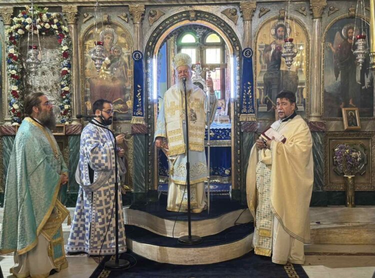 Η ΚΟΙΜΗΣΗ ΤΗΣ ΘΕΟΤΟΚΟΥ ΣΤΗΝ ΙΕΡΑ ΜΗΤΡΟΠΟΛΗ ΧΑΛΚΙΔΟΣ