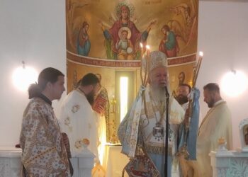 Ο ΕΟΡΤΑΣΜΟΣ ΤΟΥ ΑΓ. ΤΙΜΟΘΕΟΥ ΕΠΙΣΚΟΠΟΥ ΕΥΡΙΠΟΥ ΣΤΗΝ ΙΕΡΑ ΜΗΤΡΟΠΟΛΗ ΧΑΛΚΙΔΟΣ