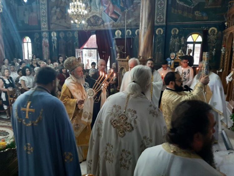 Η ΜΝΗΜΗ ΤΗΣ ΑΠΟΤΟΜΗΣ ΤΗΣ ΚΕΦΑΛΗΣ ΤΟΥ ΤΙΜΙΟΥ ΠΡΟΔΡΟΜΟΥ ΣΤΗΝ ΙΕΡΑ ΜΗΤΡΟΠΟΛΗ ΧΑΛΚΙΔΟΣ