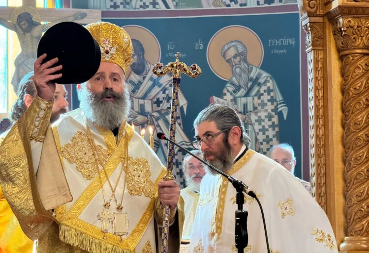 Χειροτονία νέου Πρεσβυτέρου από τον Αρχιεπίσκοπο Αυστραλίας Μακάριο