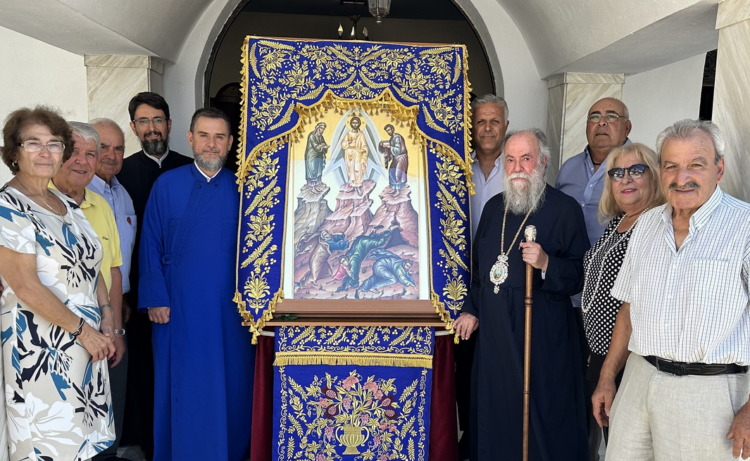 Η Εορτή της Μεταμορφώσεως του Σωτήρος στην Παραλία Οφρυνίου