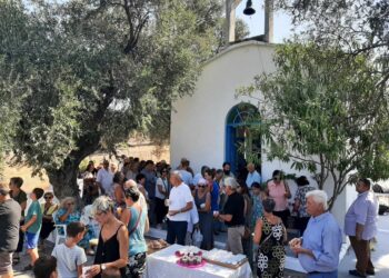 Η εορτή της Αποδόσεως της Κοιμήσεως της Θεοτόκου στην Ερέτρια