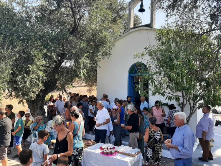 Η εορτή της Αποδόσεως της Κοιμήσεως της Θεοτόκου στην Ερέτρια