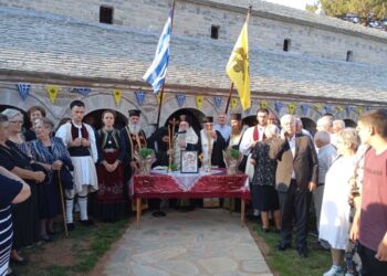 Λαμπρός εορτασμός των Θυρανοιξίων του Ανακαινισμένου Ιερού Ναού της Μεγάλης Παναγίας Σαμαρίνας Γρεβενών