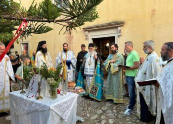 Η εορτή της Θείας Μεταμορφώσεως στη Κέρκυρα